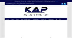 Desktop Screenshot of kralautoparts.com